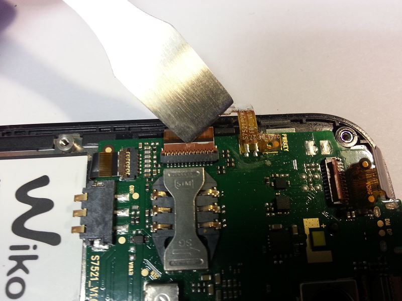 D&eacute;verouiller nappe LCD wiko iggy