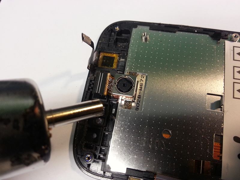 Chauffer le module de la cam&eacute;ra wiko iggy