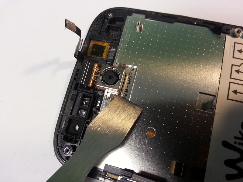 D&eacute;coller le module de la cam&eacute;ra du wiko iggy