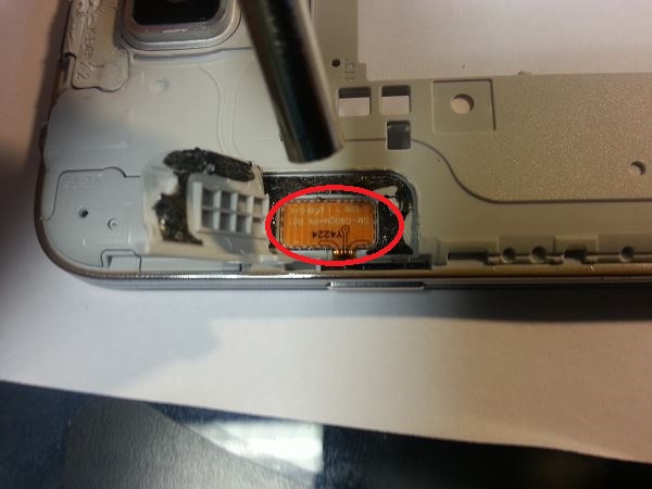 Guide de d&eacute;montage et r&eacute;paration du Samsung Galaxy S5 SM-G900F &eacute;tape 59