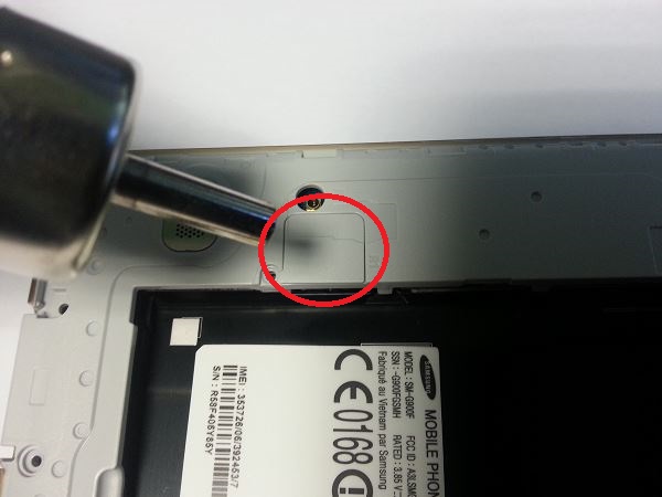 Guide de d&eacute;montage et r&eacute;paration du Samsung Galaxy S5 SM-G900F &eacute;tape A1
